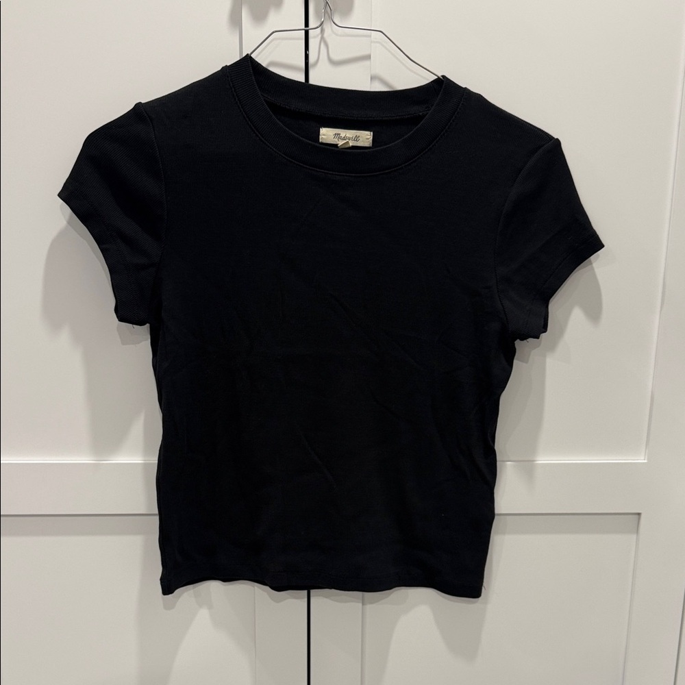 Madewell Classic Black Short Sleeve Tee